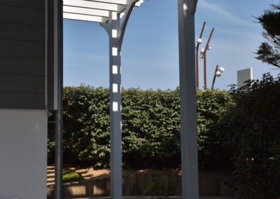 Pergola en bois à Saint-Père-en-Retz